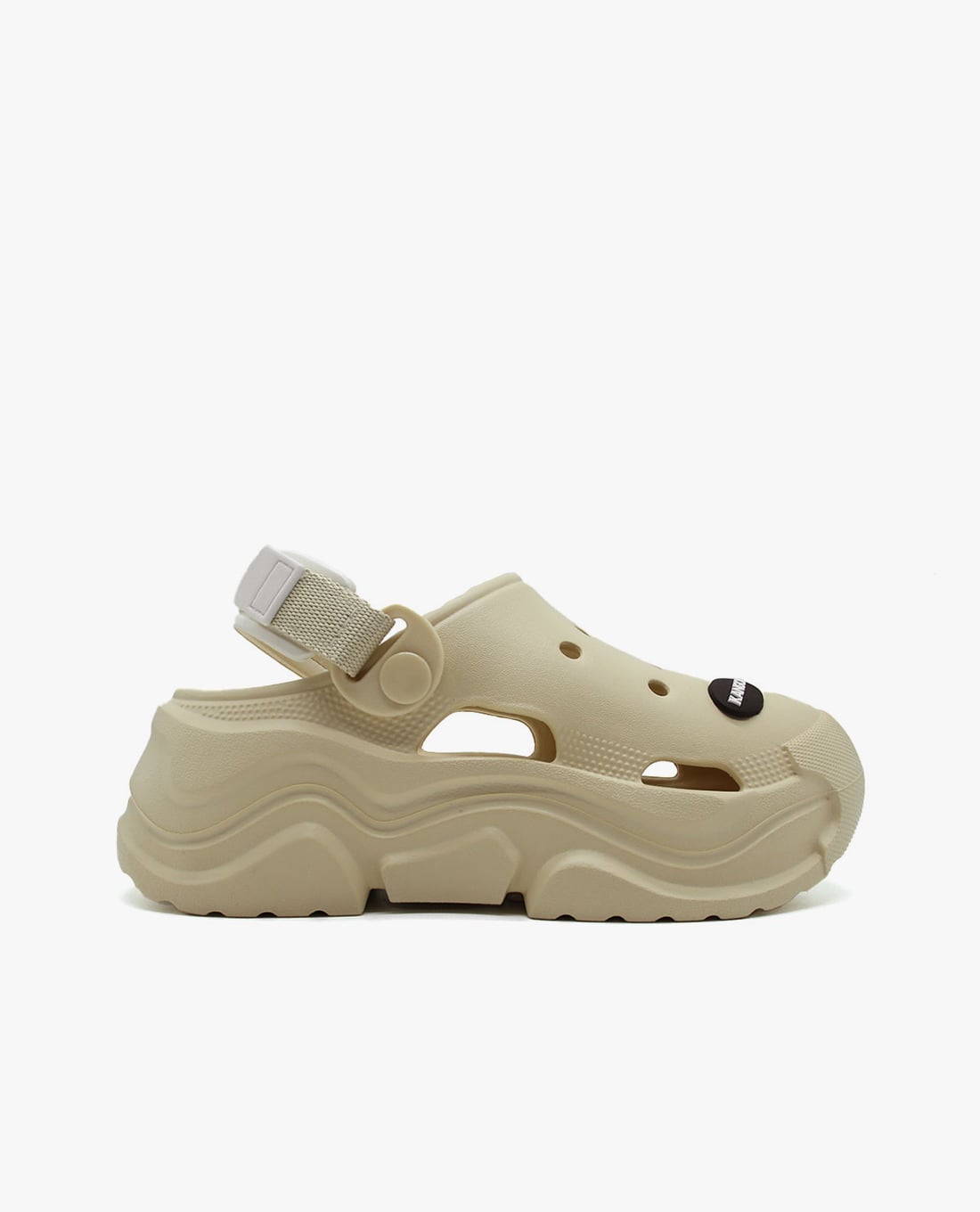 KANGOL - Giày clog unisex mũi tròn