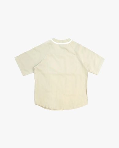  KANGOL - Áo khoác bóng chày nữ tay ngắn hiện đại 