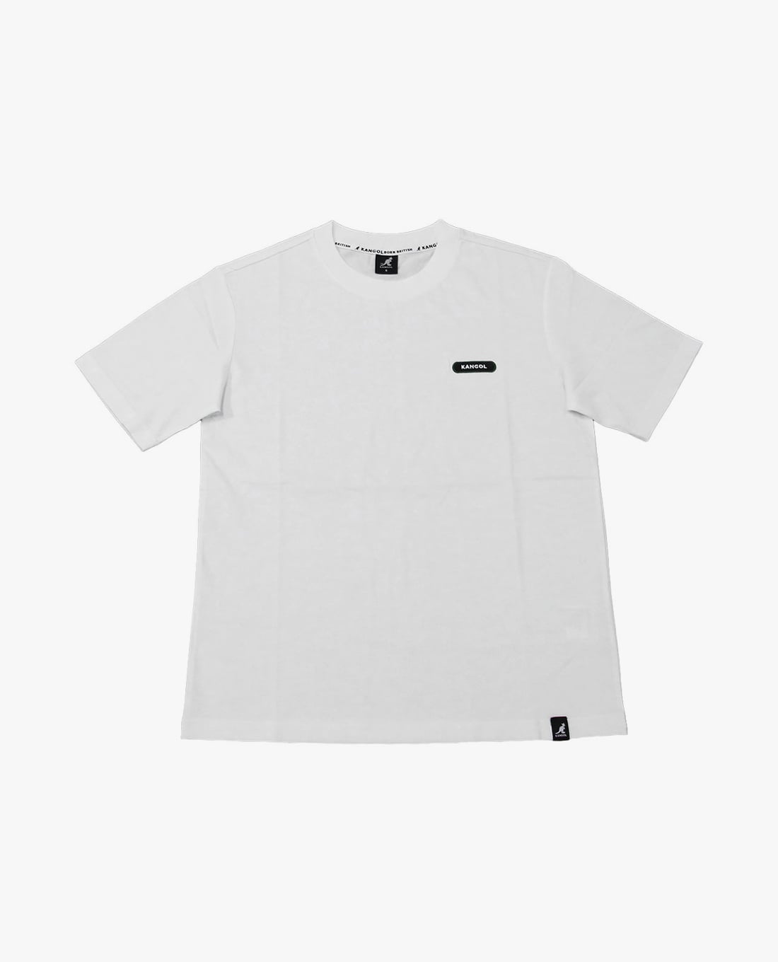 KANGOL - Áo thun unisex cổ tròn tay ngắn