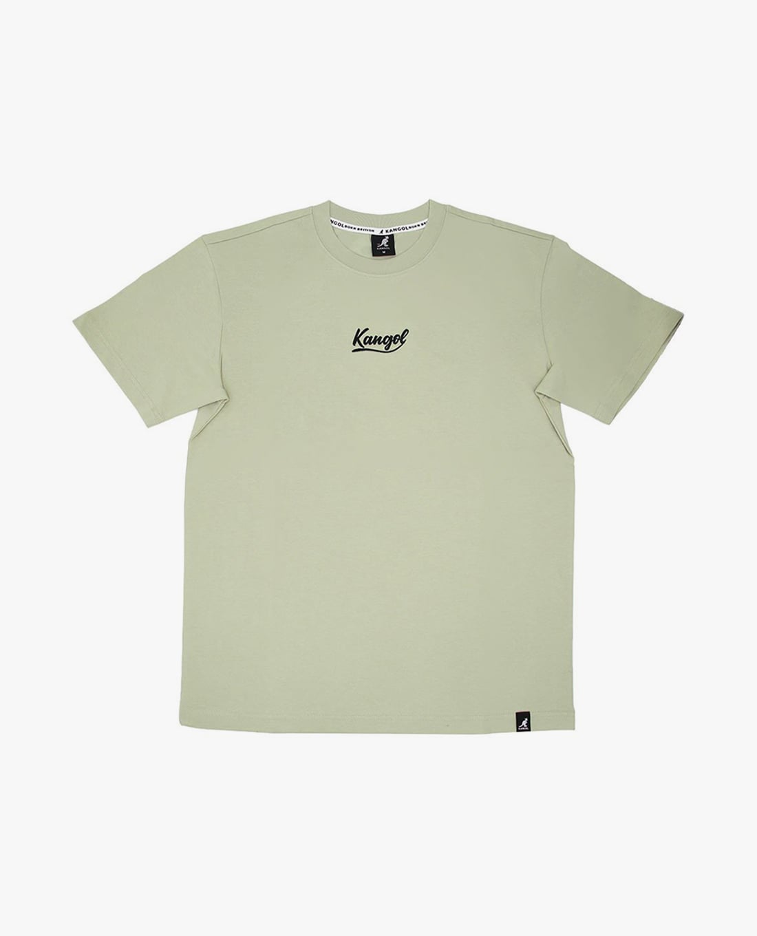 KANGOL - Áo thun unisex cổ tròn tay ngắn trẻ trung