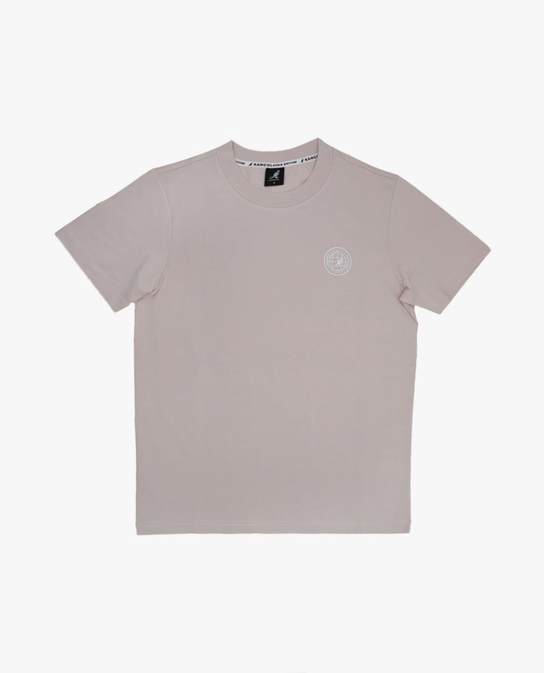 KANGOL - Áo thun unisex cổ tròn tay ngắn trẻ trung