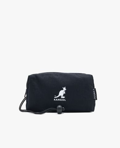  KANGOL - Túi đựng phụ kiện nữ phối logo 