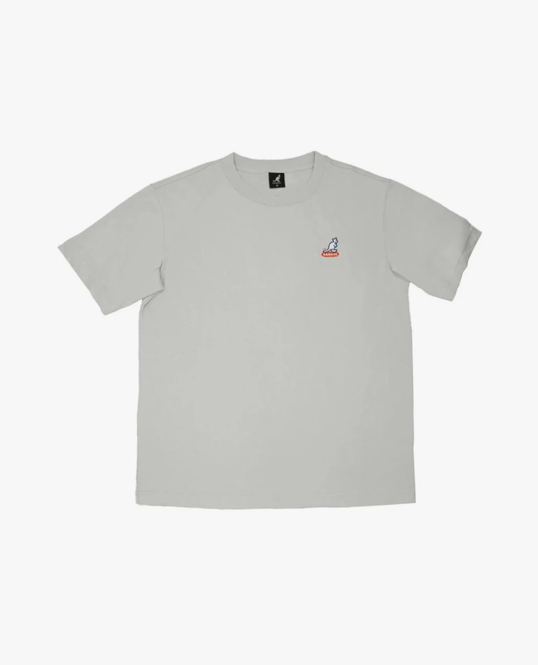 KANGOL - Áo thun unisex cổ tròn tay ngắn hiện đại