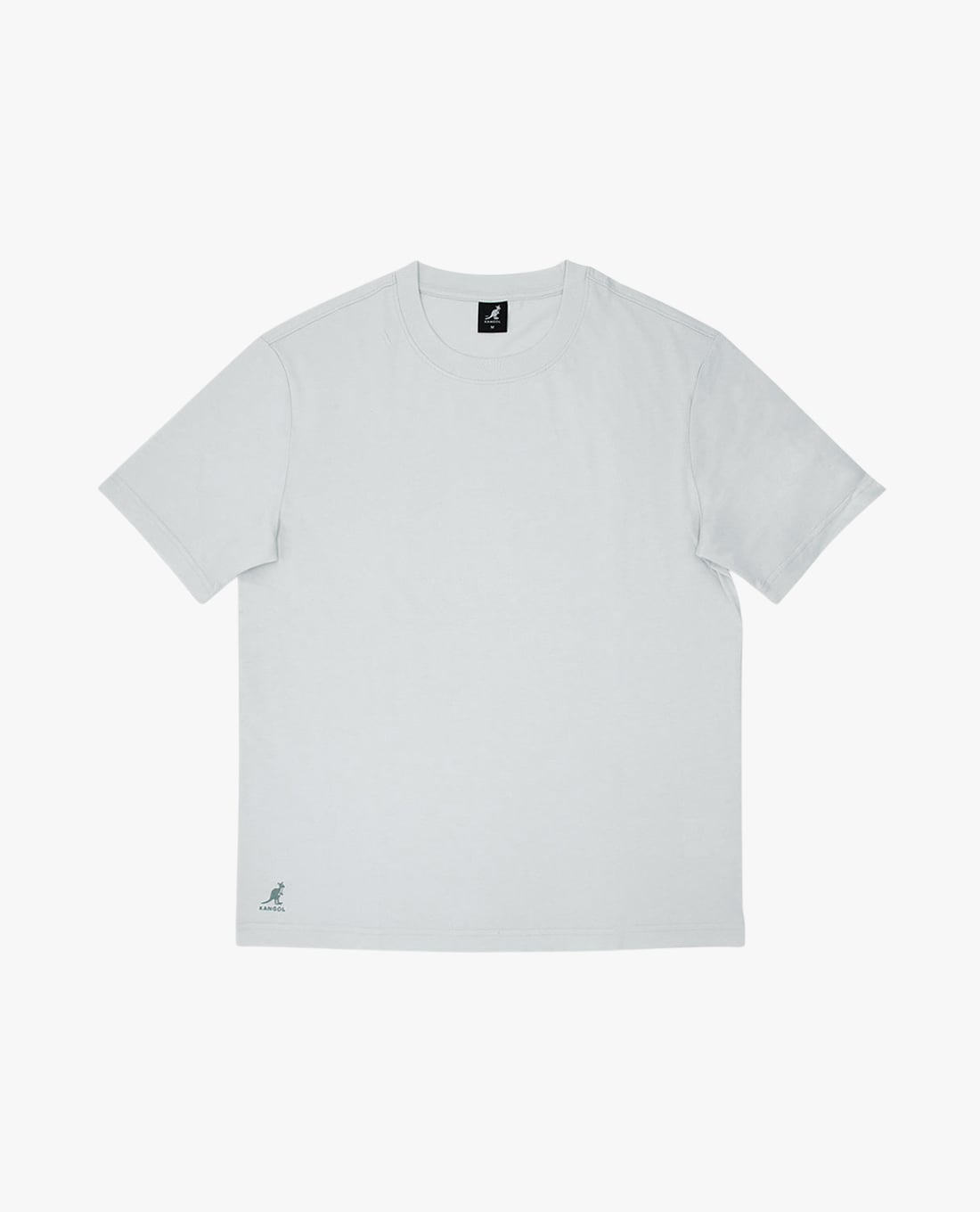 KANGOL - Áo thun unisex cổ tròn tay ngắn phối logo