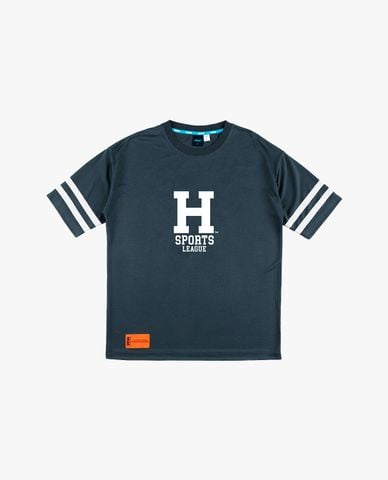  NCAA - Áo thun unisex cổ tròn tay ngắn trẻ trung 