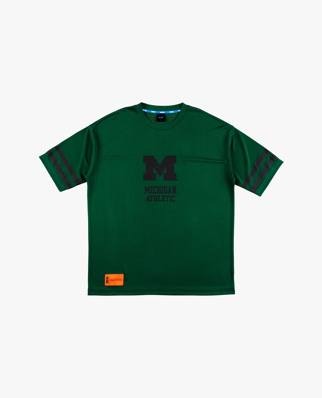 NCAA - Áo thun unisex cổ tròn tay ngắn trẻ trung