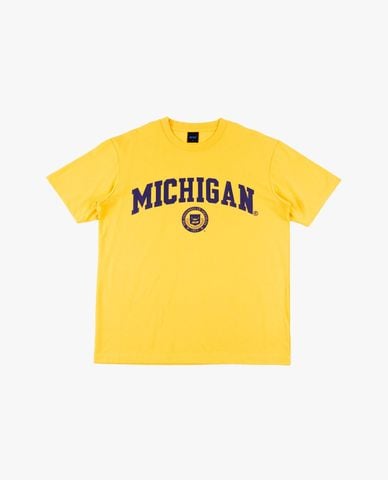  NCAA - Áo thun unisex cổ tròn tay ngắn Michigan 