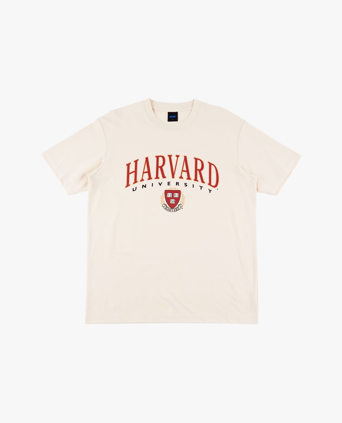 NCAA - Áo thun unisex cổ tròn tay ngắn Harvard