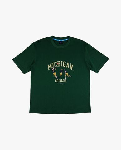  NCAA - Áo thun unisex cổ tròn tay ngắn North Carolina 