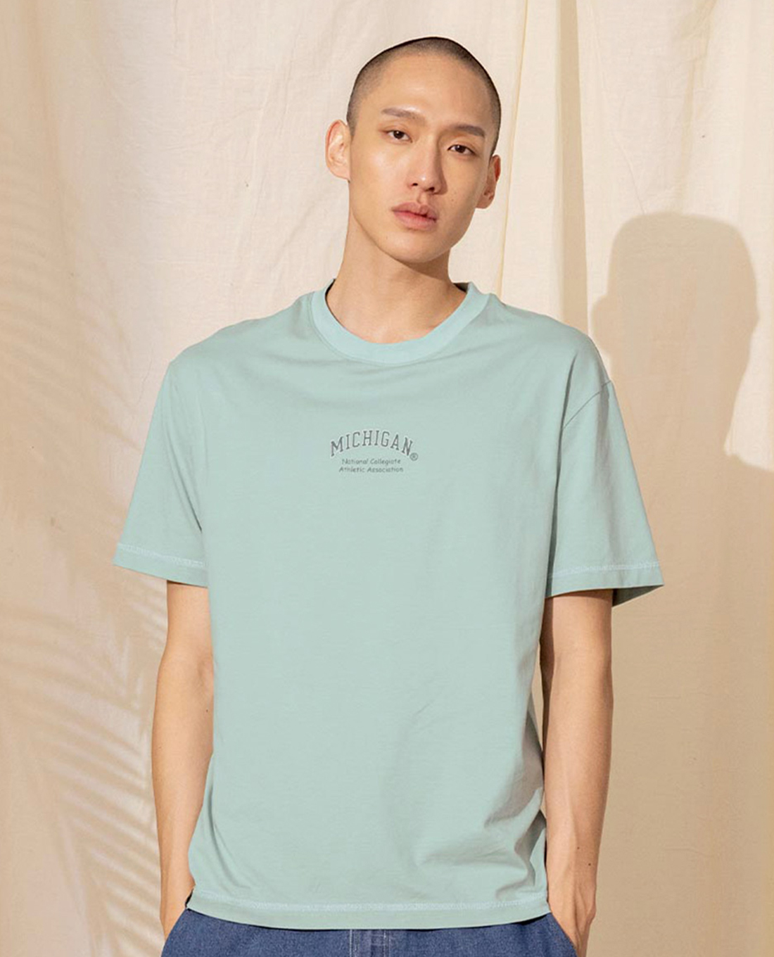 NCAA - Áo thun unisex cổ tròn tay ngắn American University