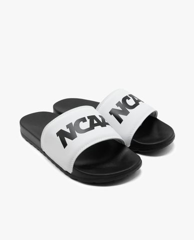  NCAA - Dép quai ngang unisex bản rộng phối logo 