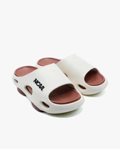  NCAA - Dép quai ngang unisex bản rộng phối logo 