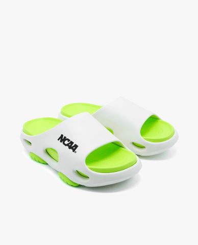  NCAA - Dép quai ngang unisex bản rộng phối logo 