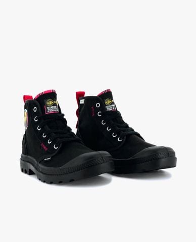  PALLADIUM - Giày sneakers unisex cổ cao Pampa X Smiley 1970 