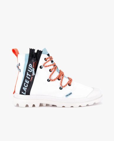  PALLADIUM - Giày sneakers unisex cổ cao Pampa Lite Lace It 