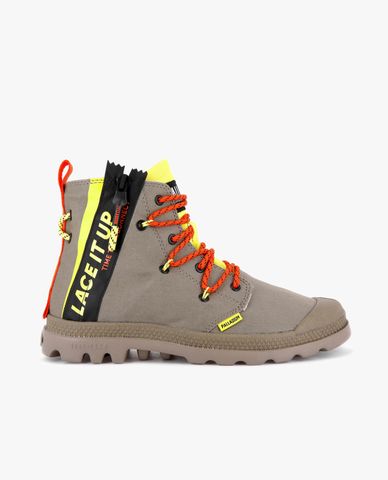  PALLADIUM - Giày sneakers unisex cổ cao Pampa Lite Lace It 