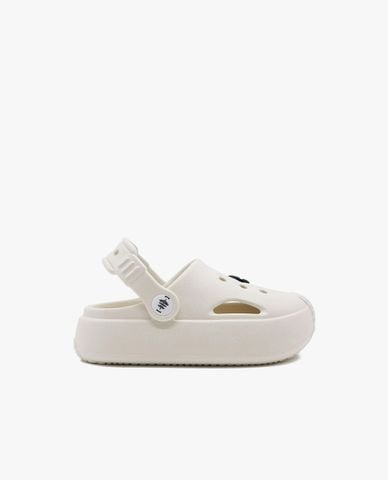  SNEAKERBUZZ - Giày clog trẻ em phối quai Famility 