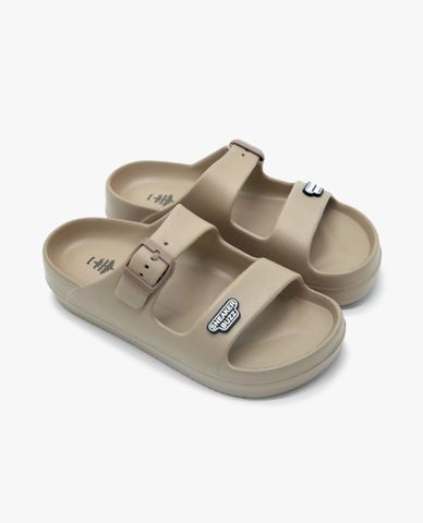  SNEAKERBUZZ - Dép nữ quai ngang mũi tròn Cozy She 