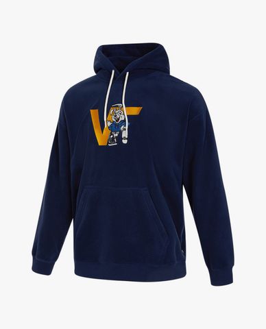  VANS - Áo hoodie nam phối mũ kèm dây rút Gym Class Polar 