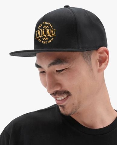  VANS - Nón bóng chày nam Flag Check Structured Jockey 