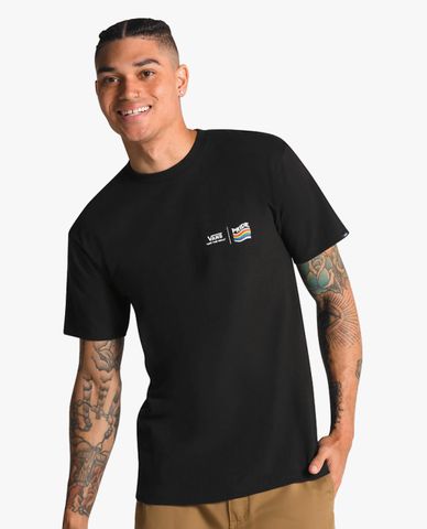  VANS -  Áo thun nam cổ tròn tay ngắn 2023 Pride II 