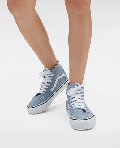  VANS - Giày sneakers unisex cổ cao SK8-Hi Tapered 