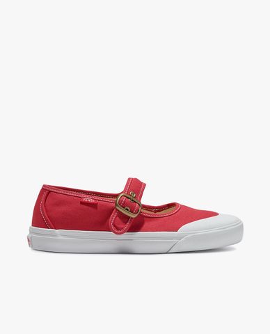  VANS - Giày búp bê nữ đế thấp mũi tròn Mary Jane Canvas 