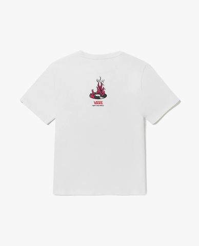  VANS -  Áo thun nam cổ tròn tay ngắn Okeh Fire Record 