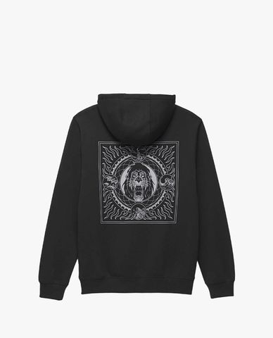  VANS - Áo hoodie nam phối mũ kèm dây rút Scar Po Disney 