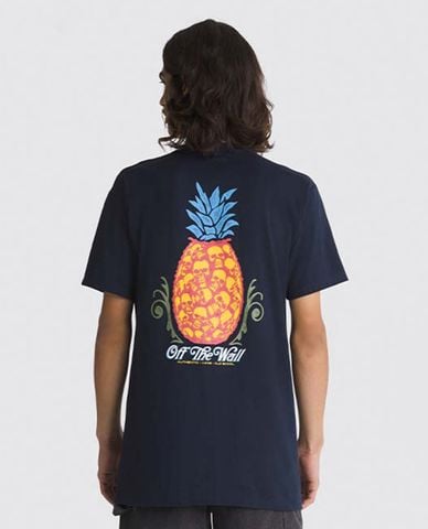  VANS -  Áo thun nam cổ tròn tay ngắn Pineapple Skull 