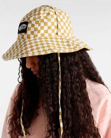  VANS - Nón rộng vành unisex phối logo Sunny Side 