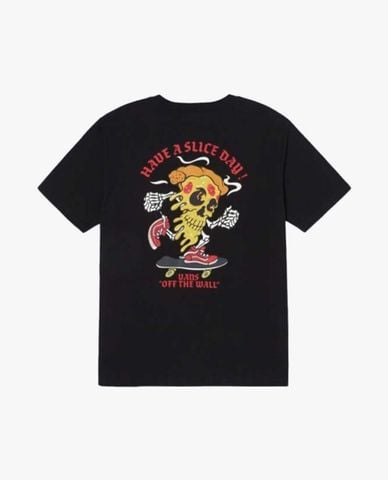  VANS -  Áo thun unisex cổ tròn tay ngắn Pizza Gfx 
