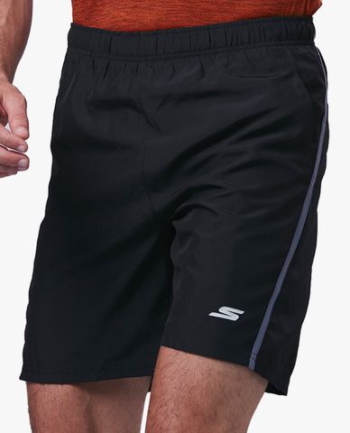  SKECHERS - Quần short tập luyện nam lưng thun thời trang 