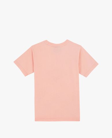  SKECHERS - Áo thun bé gái cổ tròn tay ngắn họa tiết dễ thương 