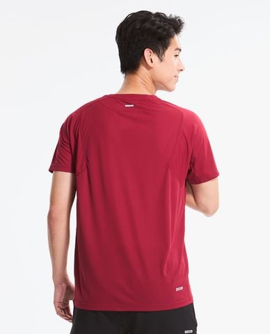  SKECHERS - Áo thun nam cổ tròn tay ngắn City Running Club 