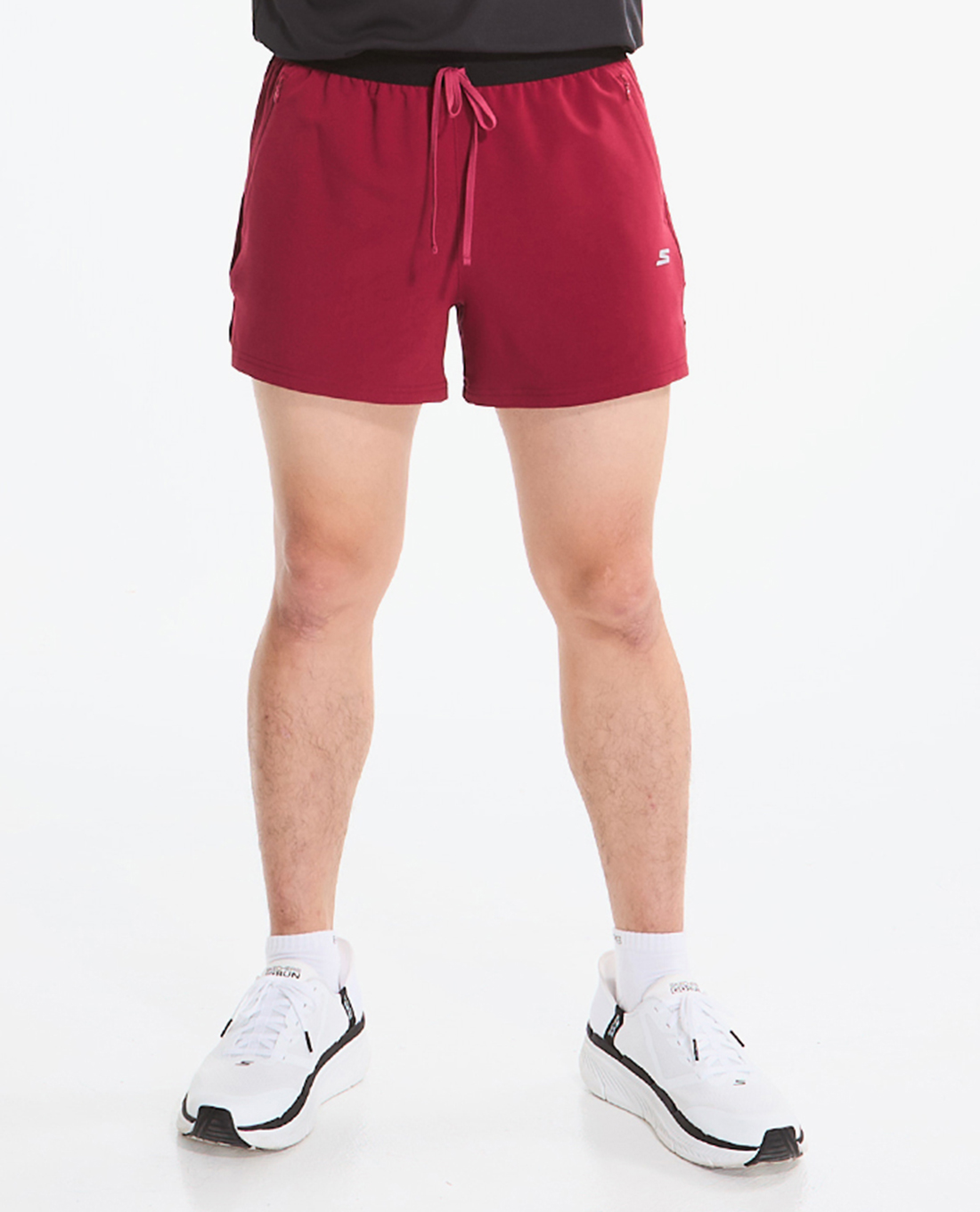 SKECHERS - Quần short tập luyện nam lưng thun