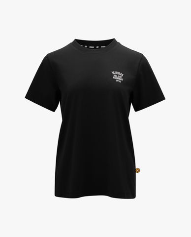  SKECHERS - Áo thun nữ cổ tròn tay ngắn Academia 