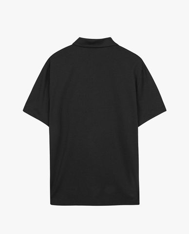  SKECHERS - Áo polo nam tay ngắn phối zip thời trang 