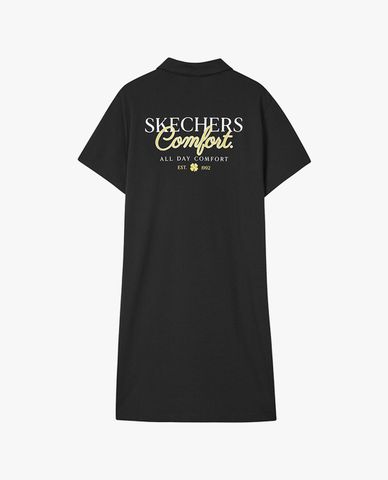  SKECHERS - Đầm polo mini tay ngắn trẻ trung 