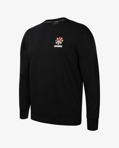  SKECHERS - Áo hoodie cổ tròn tay dài One Piece 