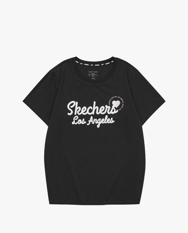  SKECHERS - Áo thun nữ tay ngắn thời trang 