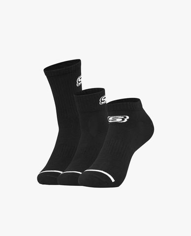  SKECHERS - Pack 3 đôi vớ nam cổ cao thời trang 