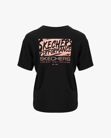  SKECHERS - Áo thun thể thao nữ Performance 