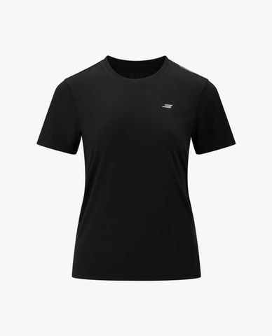  SKECHERS - Áo thun thể thao nữ cổ tròn tay ngắn Performance 