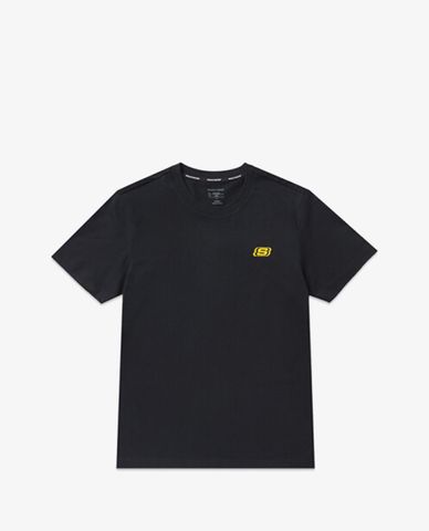  SKECHERS - Áo thun nam tay ngắn năng động phối logo 