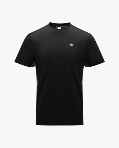  SKECHERS - Áo thun thể thao nam cổ tròn tay ngắn 