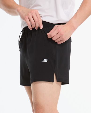 SKECHERS - Quần short tập luyện nam lưng thun 