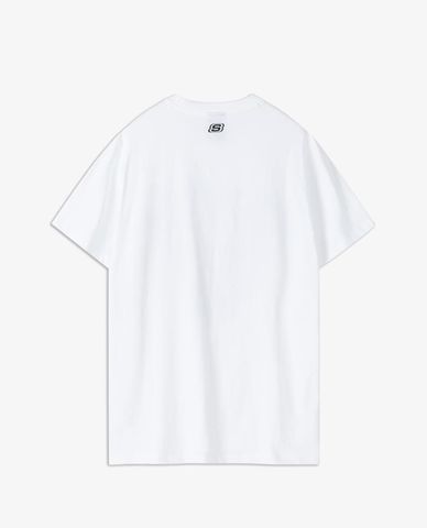  SKECHERS - Áo thun nam tay ngắn năng động phối logo 