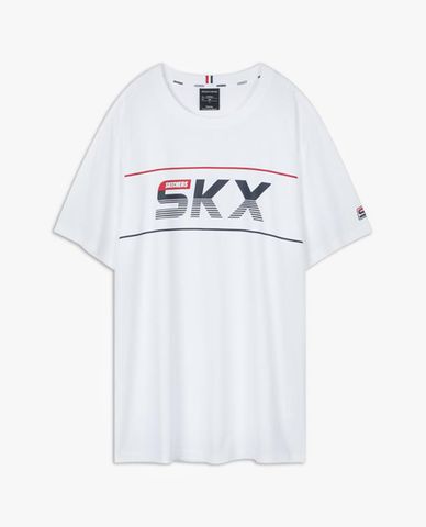  SKECHERS - Áo thun nam ngắn tay phom suông thời trang 