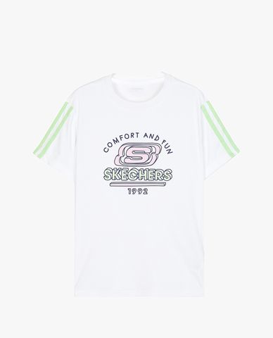  SKECHERS - Áo thun trẻ em tay ngắn năng động 
